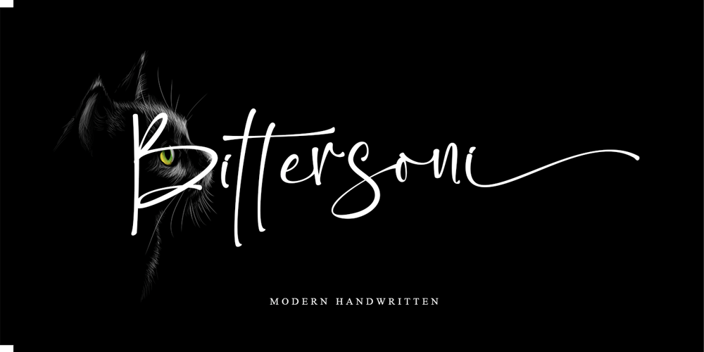 Bittersoni font