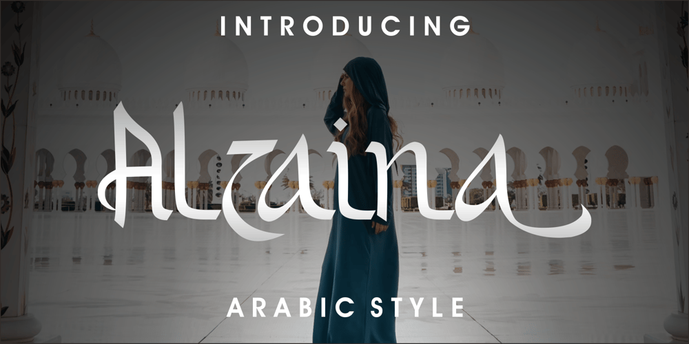 Alzaina font