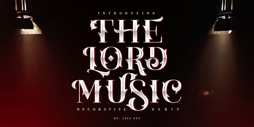 The Lord Music font