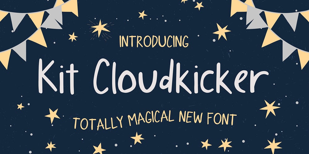 Kit Cloudkicker font