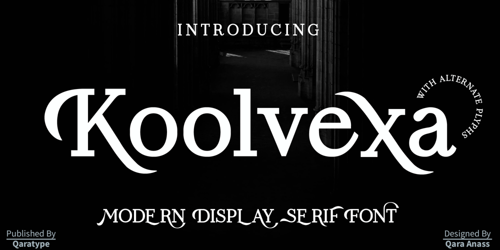 Koolvexa font