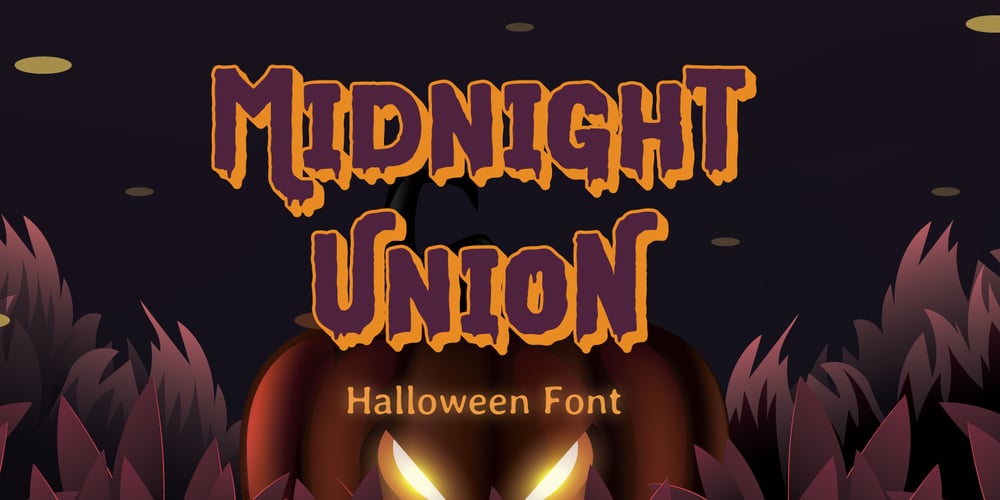 Midnight Union font