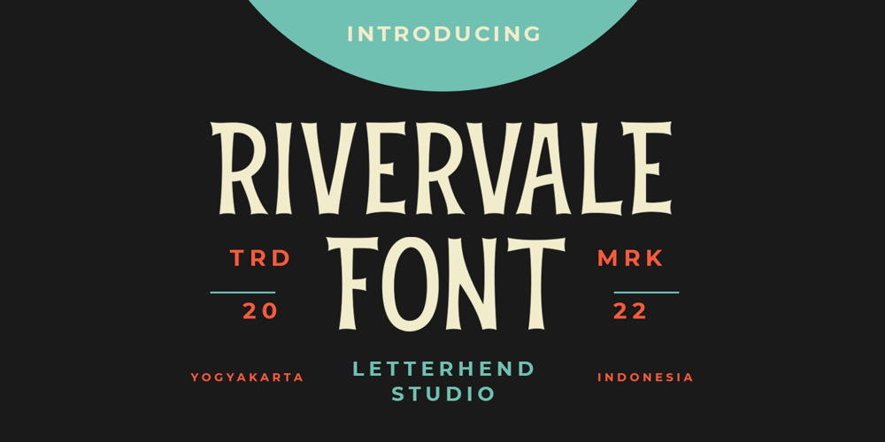 Rivervale font