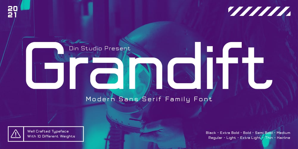 Grandift font
