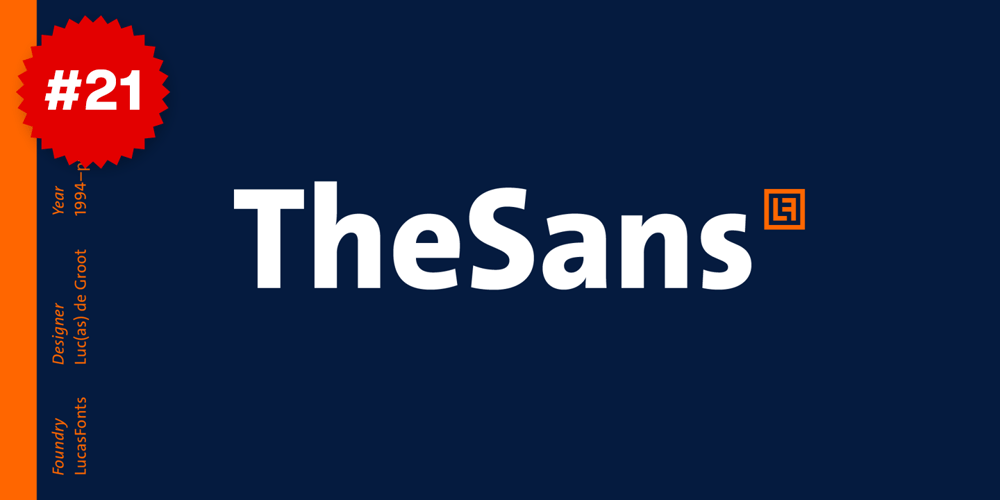 TheSans font