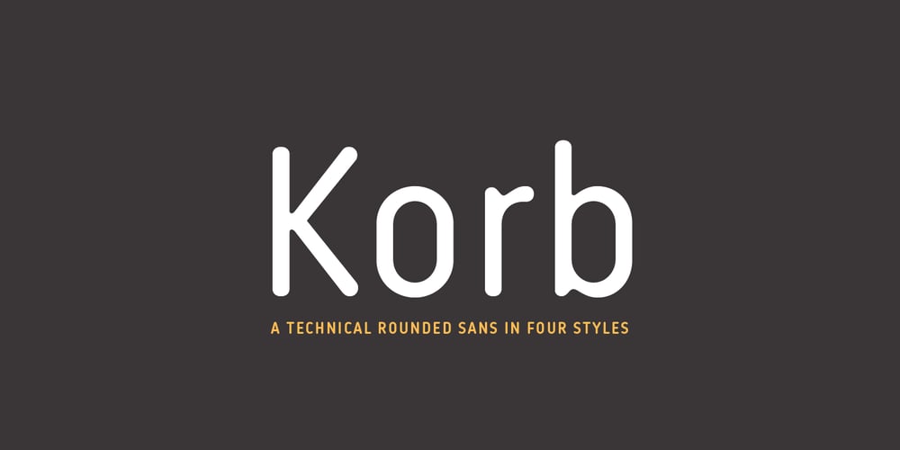 Korb font