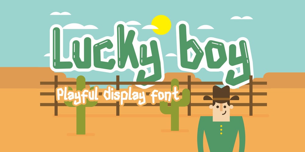 Lucky Boy font