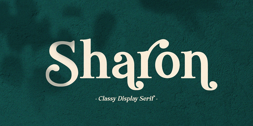 Sharon font