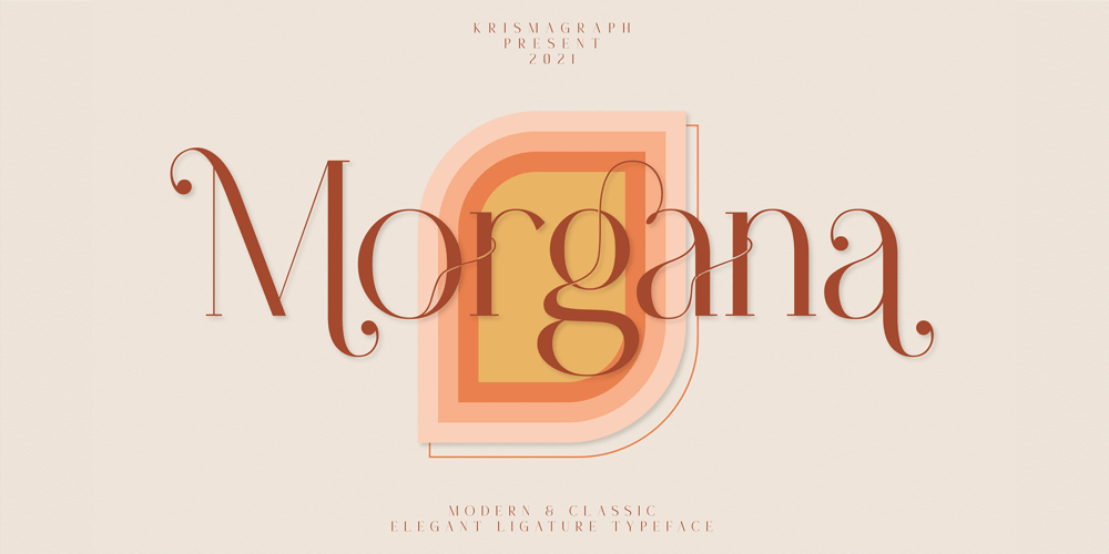Morgana font