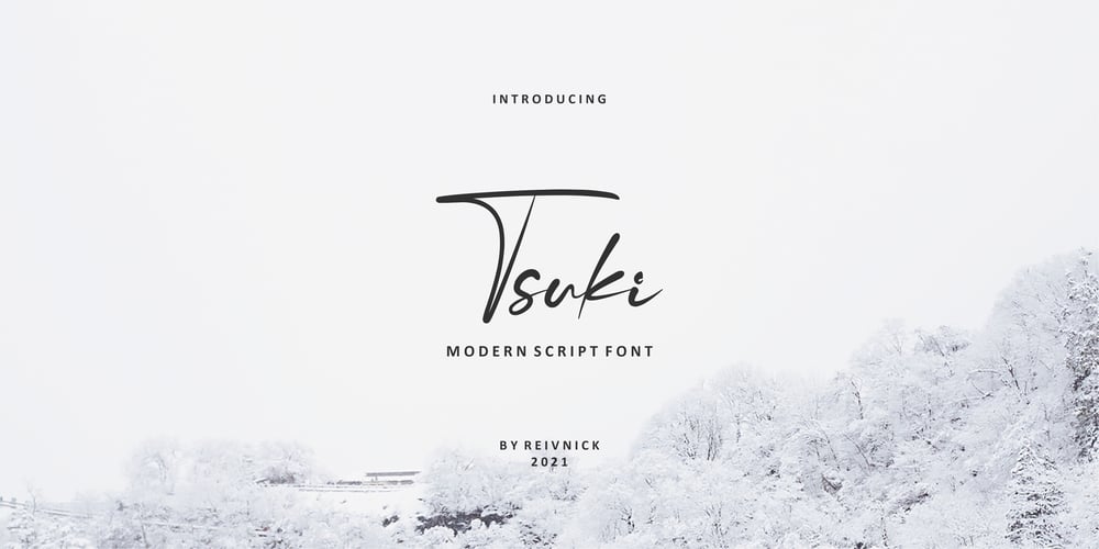 Tsuki font