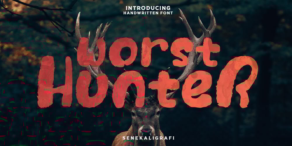 Worst Hunter font