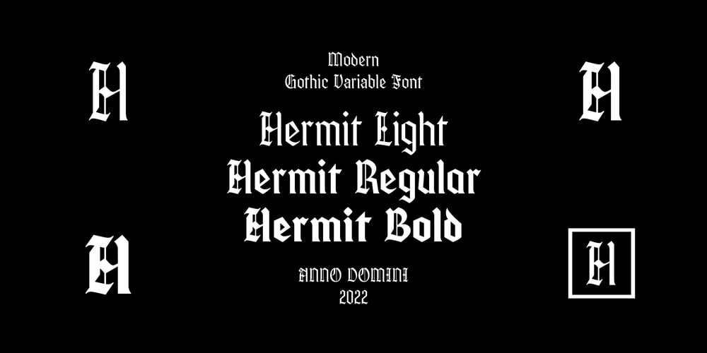 Hermit font
