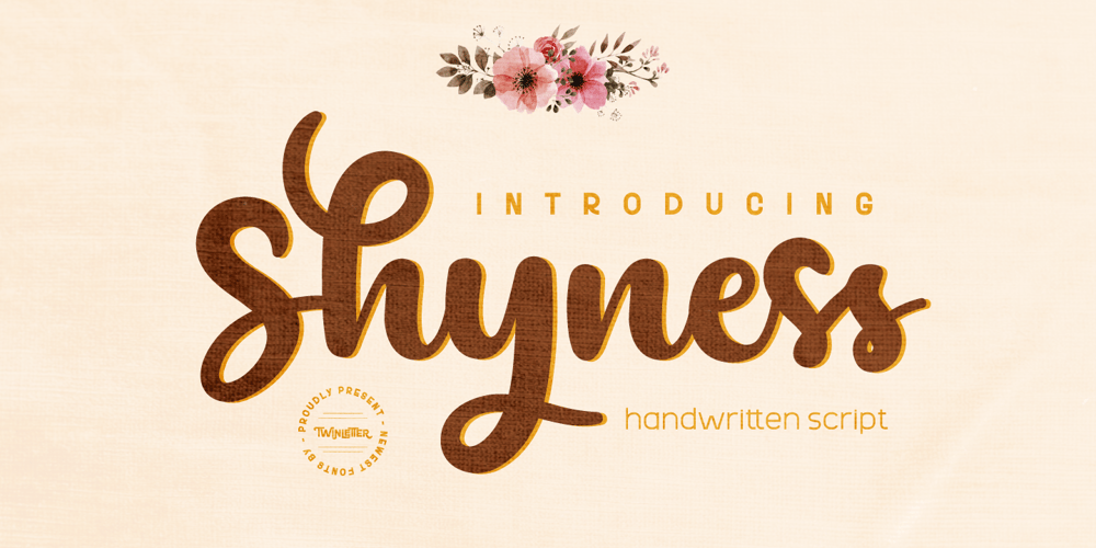 Shyness font