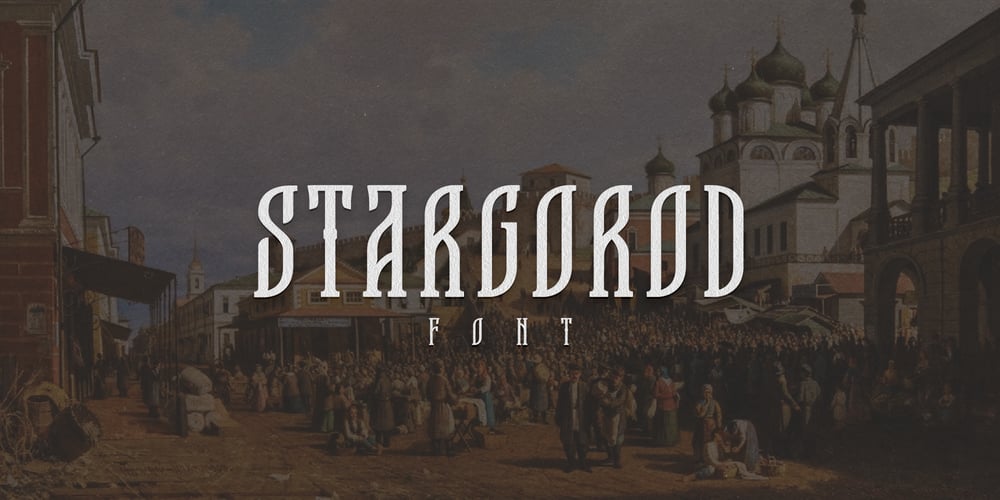 TD Stargorod font