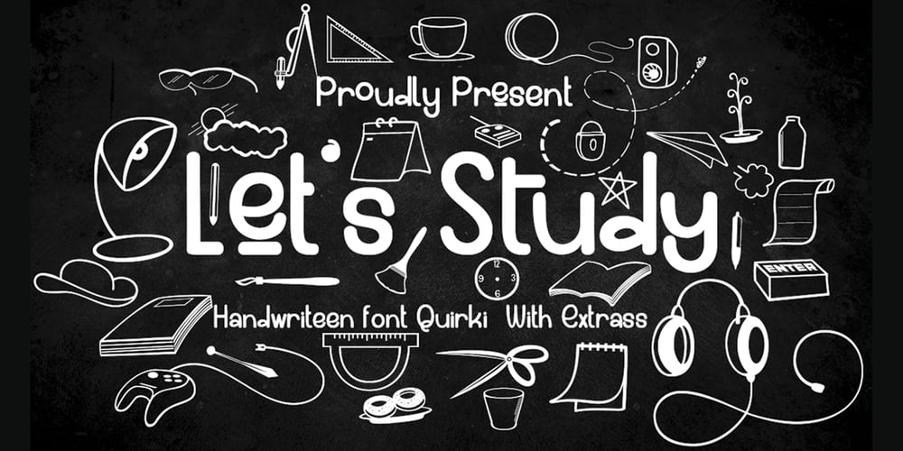 Lets study font