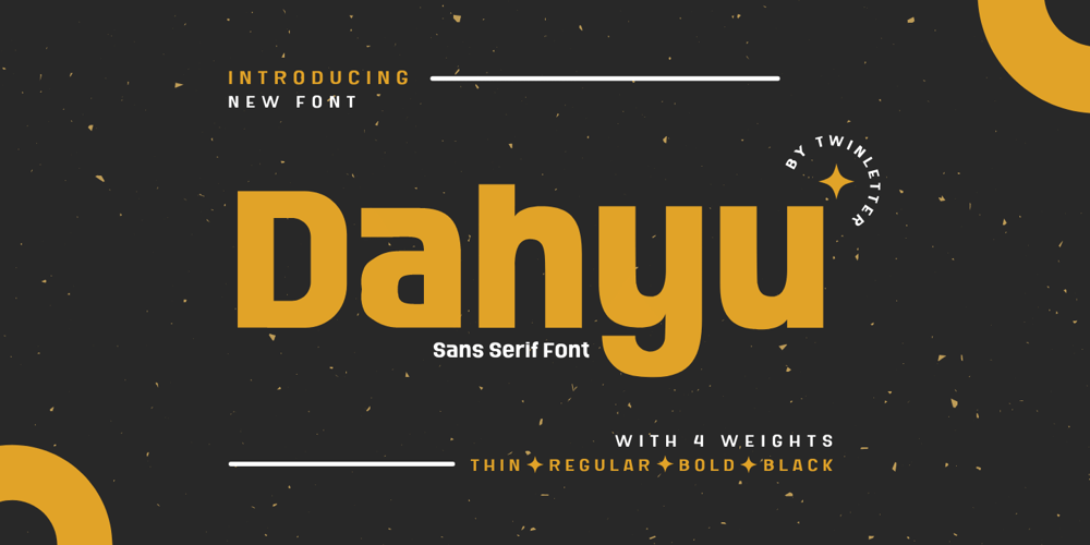 Dahyu font