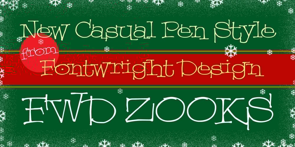FWD Zooks font
