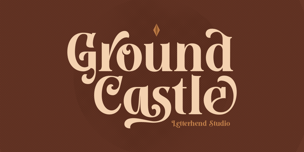 Ground Castle font