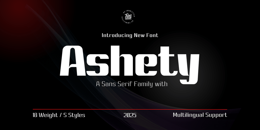 Ashety font