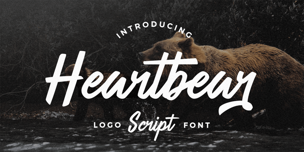 Heartbear font