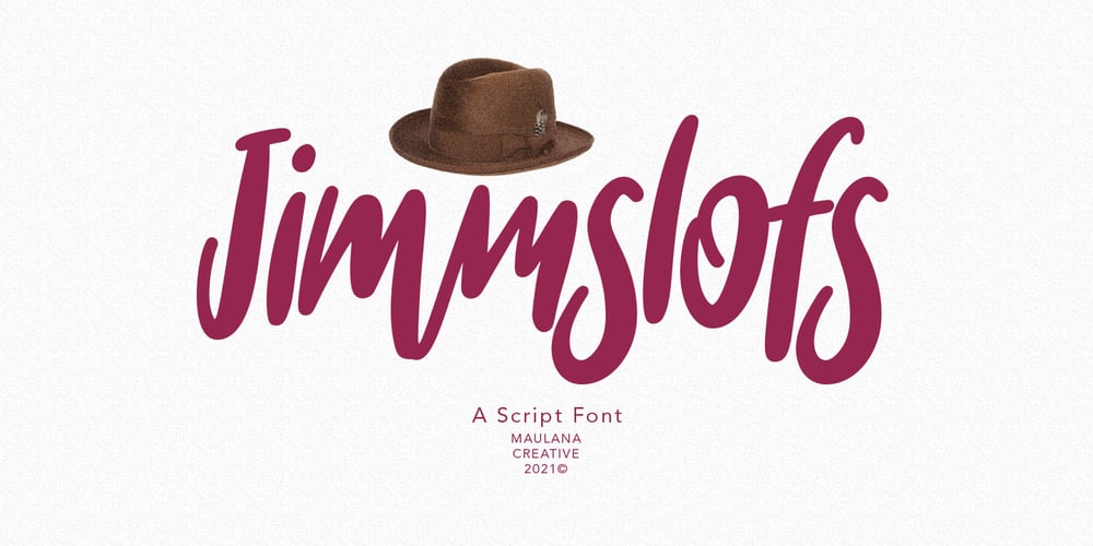 Jimmslofs font