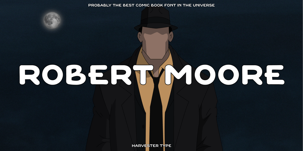 Robert Moore font