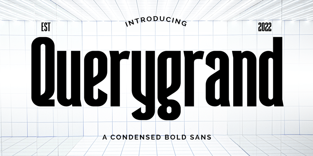 Querygrand font