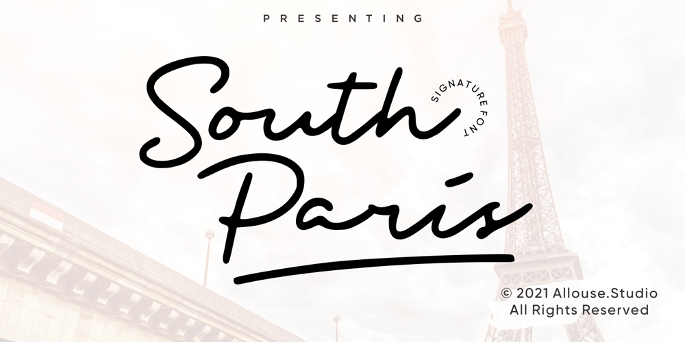 South Paris font