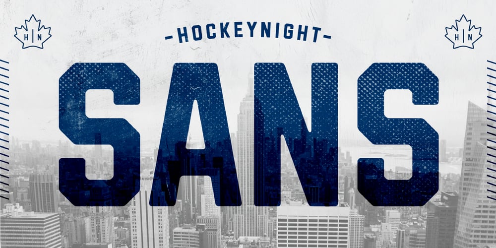 Hockeynight Sans font