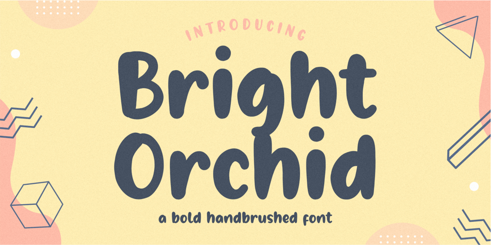 Bright Orchid font