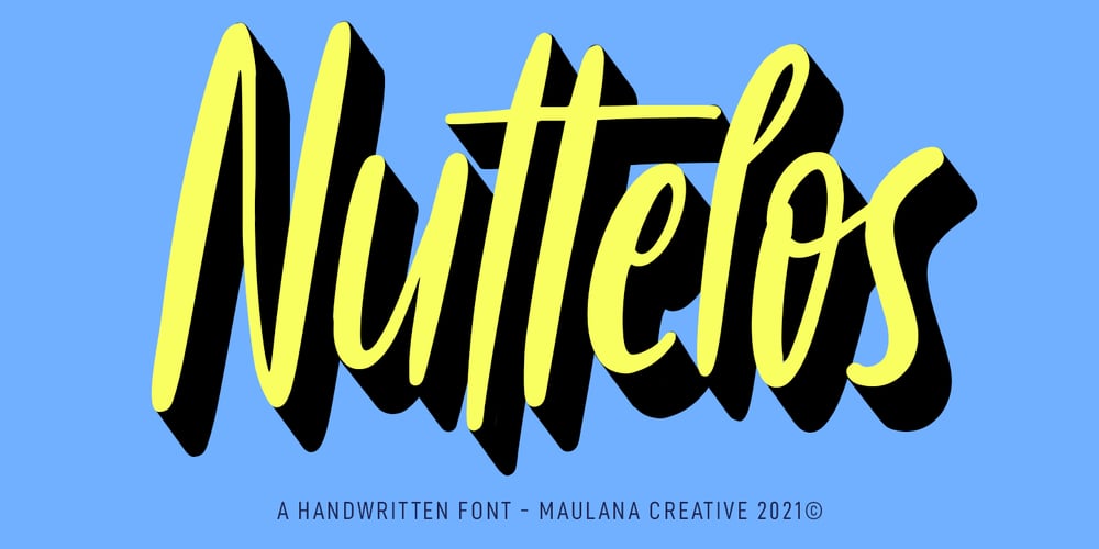Nuttelos font