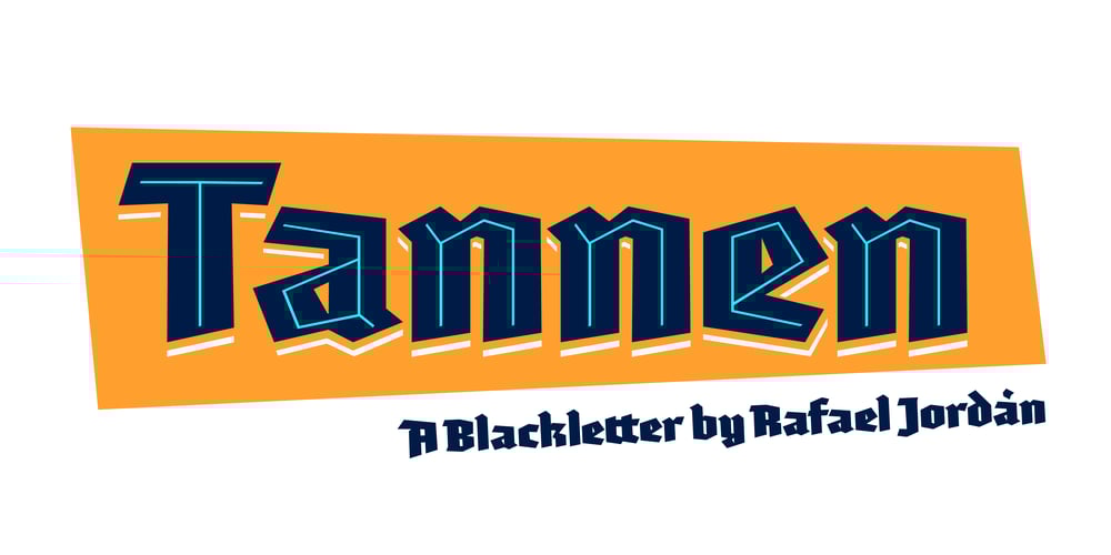 Tannen font