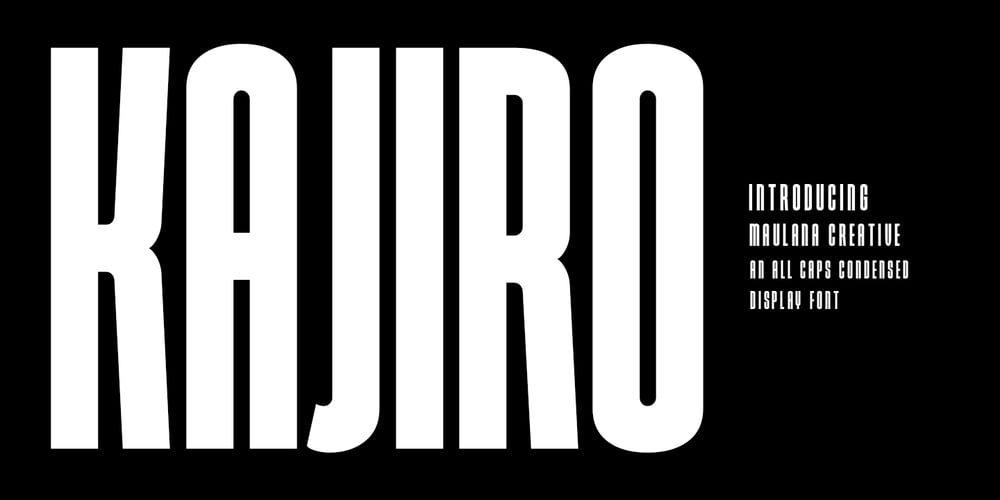 Kajiro font