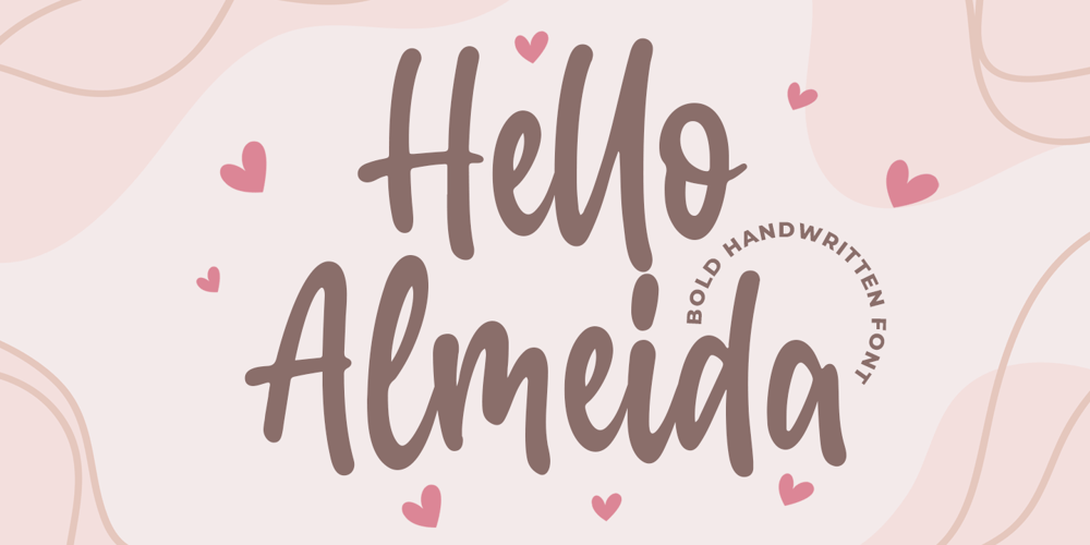Hello Almeida font