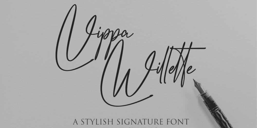 Vippa Willette font