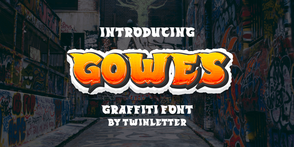 Gowes font