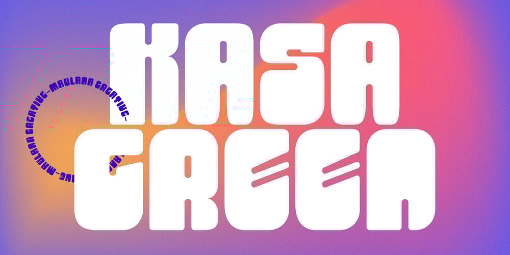 Kasa Green font