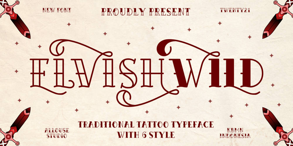 Elvishwild font