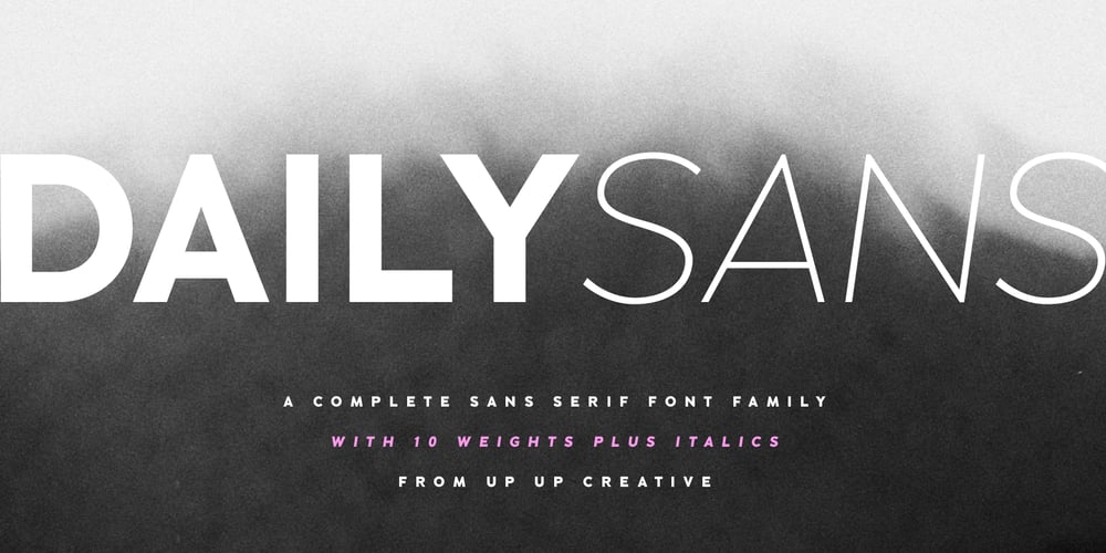 Daily Sans font
