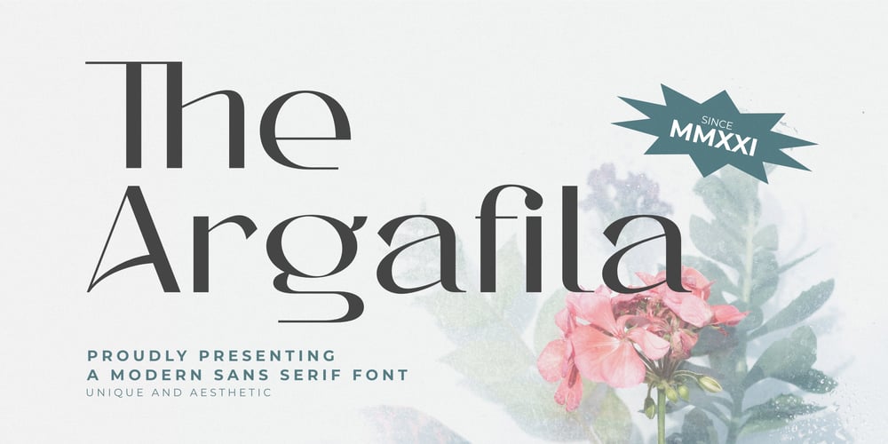 Argafila font