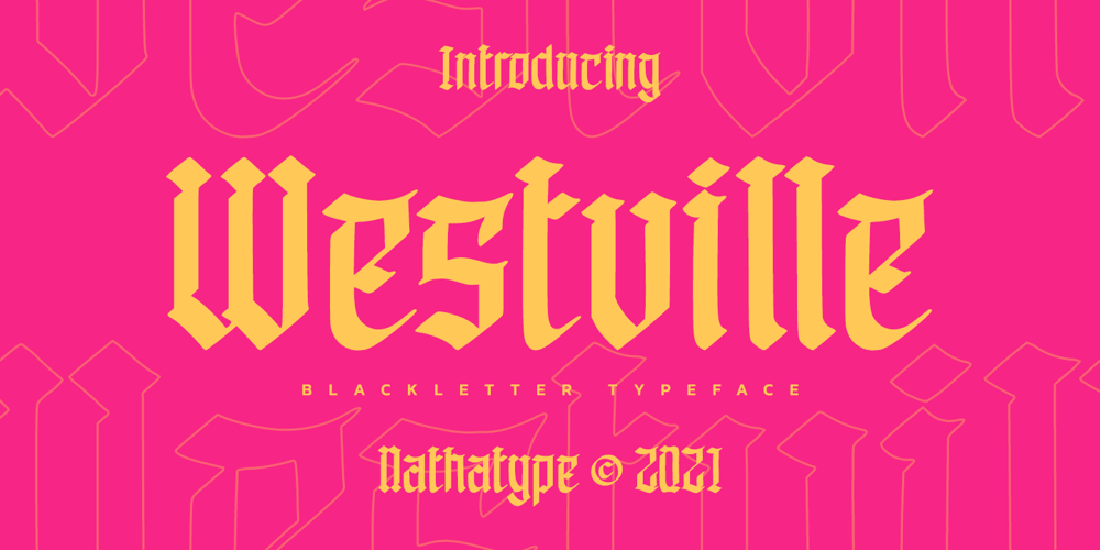 Westville font