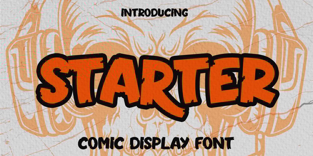 Starter font