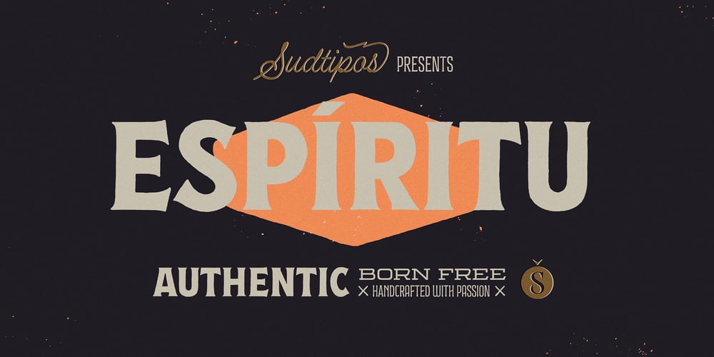 Espiritu font