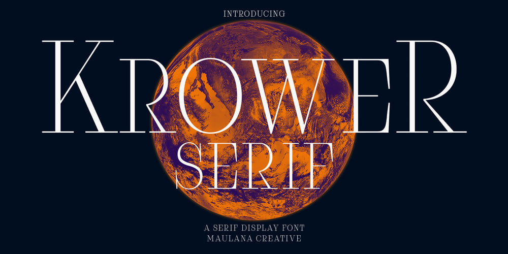 Krower font