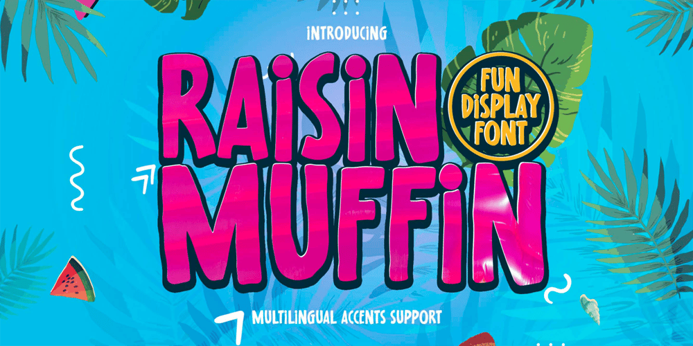 Raisin Muffin font