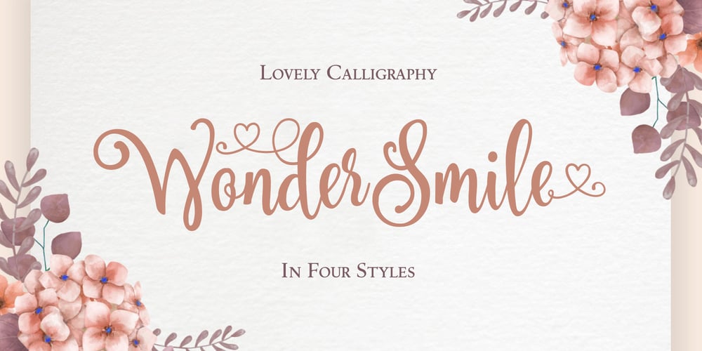 Wonder Smile font