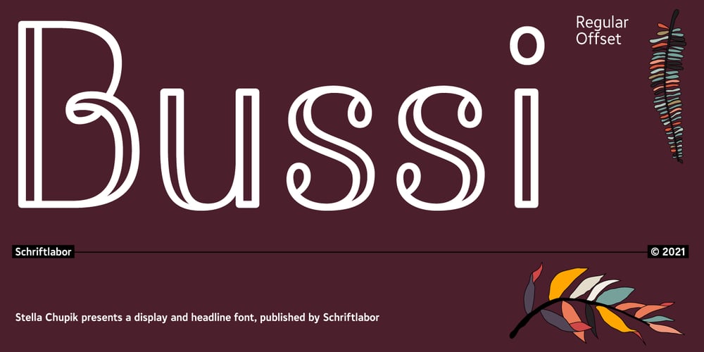 Bussi font