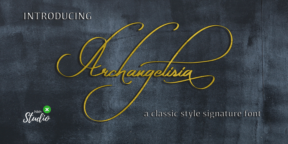Archangelisia font
