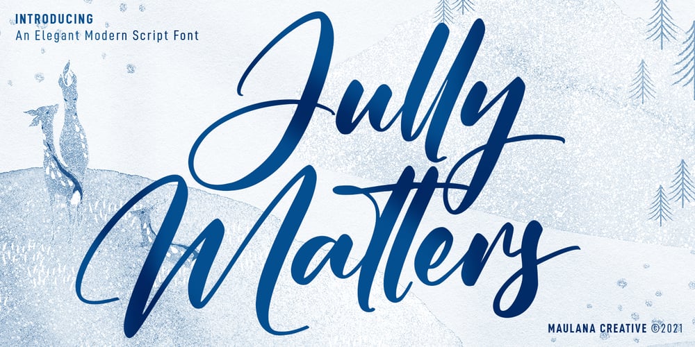 Jully Matters font