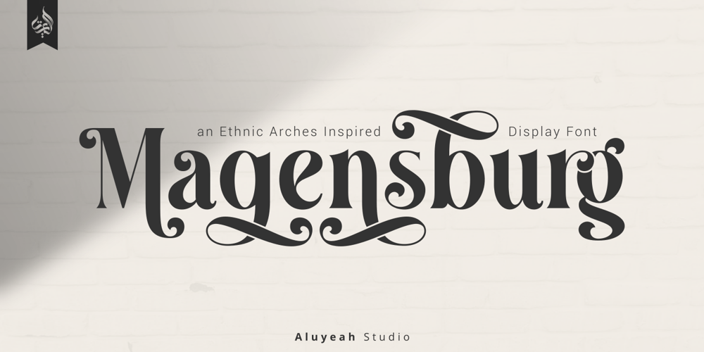 Al Magensburg font